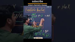 Halogen exchange reaction  finkelstein reaction  swarts reaction chemistry shorts tricks [upl. by Idyak]