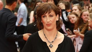 Miranda Hart mobbed by fans as she makes rare public appearance after health woes [upl. by Nylirrej]