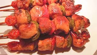 Brochette de poulet  Recette facile [upl. by Euqinomahs448]