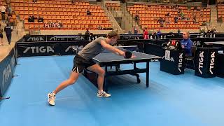 Malte Nilsson vs Oliver Berntsen  Men’s 18  Sweden Star Rekordspelen 2024 [upl. by Nwahsed233]