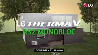 LG Therma V R32 Monobloc [upl. by Ecirtaemed]