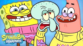 SpongeBobs Best Family Moments ❤️  50 Minute Compilation  SpongeBob [upl. by Gorski]