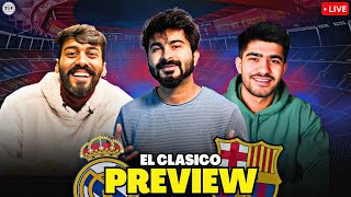 Real Madrid vs Barcelona LIVE Preview  El Clasico Build Up LaLiga 2324 [upl. by Siulesoj]