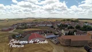 Calahorra de Boedo desde el aire [upl. by Acceb327]