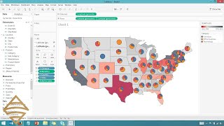 Create A Map with Multiple Layers in Tableau [upl. by Airot]