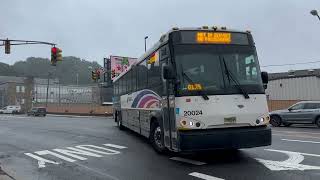 New Jersey Transit Bus Compilation in Weehawken NJ 4 [upl. by Rolando]