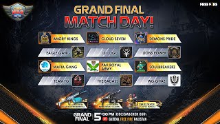 LIVE GRAND FINAL  CLAN WAR 2020  THE BIGGEST FREE FIRE PAKISTAN COMMUNITY TOURNAMENT [upl. by Alyacim]