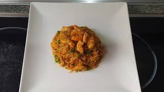 arroz con langostinos  oscooking [upl. by Zeiler678]