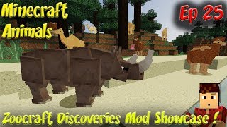 Zoocraft Discoveries Mod Showcase Minecraft Animals Ep25 Minecraft 1122 [upl. by Tom]