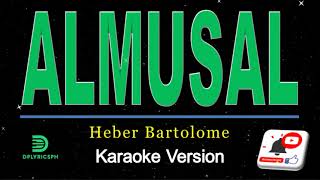 Heber Bartolome  Almusal karaoke version [upl. by Auot]