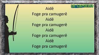 Letras de Capoeira  FOGE PRA CAMUNGERE [upl. by Nylde713]