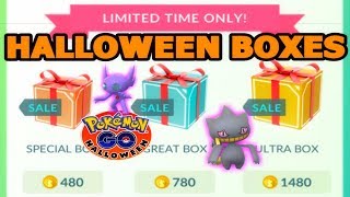 HALLOWEEN EVENT BOXES IN POKEMON GO WHICH ONE SHOULD YOU BUY [upl. by Atikahs138]