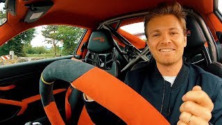 FLAT OUT IN MISSION E PORSCHE AND MY NEW GT2 RS AS GOOD AS IT GETS NICO ROSBERG  eVLOG [upl. by Evreh]