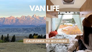 Van Life  Road Trip Vlog  California to Wyoming [upl. by Westney409]