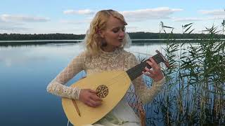 Ieva Baltmiskyte plays Frog Galliard by John Dowland renaissance lute [upl. by Pedaiah]