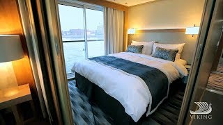 Viking Longship Stateroom Tour [upl. by Reckford]