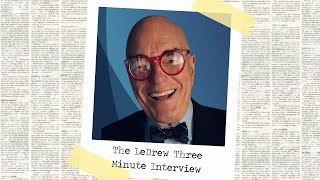 Welcome To The LeDrew Three Minute Interview [upl. by Orton]