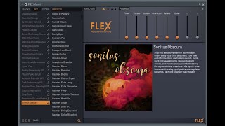 Sonitus Obscura Peeping out Fl Studios new FREE Flex haunted library [upl. by Enneyehc]