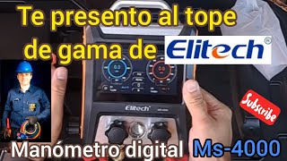 Unboxing del manómetro digital Elitech ms4000 [upl. by Gibbie]