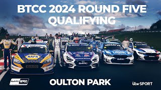 2024 BTCC  R5  Qualifying  Oulton Park  ITV Sport [upl. by Gillette853]