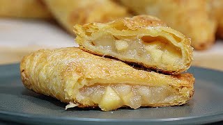 Apple Turnovers Using ReadyMade Puff Pastry [upl. by Htnicayh304]