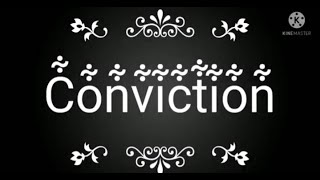 Conviction Trailer [upl. by Ger446]