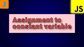 Uncaught TypeError Assignment to constant variable [upl. by Dierolf]