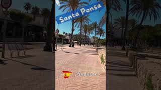 Santa Ponsa  Walking in the Beach area [upl. by Rolfe]