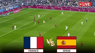 🔴EN DIRECT  FRANCE contre ESPAGNE I MATCH DE DEMIFINALE DE LUEFA EURO 2024 I Pes 21 Gameplay [upl. by Halilahk474]