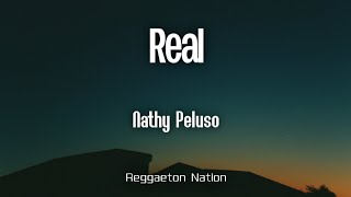 NATHY PELUSO  REAL LetraLyrics  GRASA [upl. by Hgalehs]