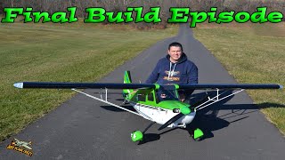 Final Part Seagull Models 6085cc Super Decathlon from Gator RC Removable Wing Tips Fuel System [upl. by Aicillyhp]