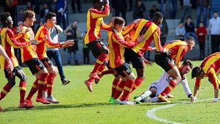 Coupe Gambardella finale  Parcours du RC Lens [upl. by Yebot]