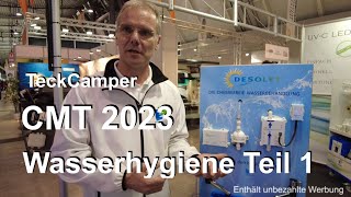 Wasserdesinfektion Teil 1 TWDES Messe CMT 2023 [upl. by Neelyk]