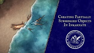 Creating Partially Submerged Objects in Inkarnate 1 iinkarnate battlemap ttrpgcommunity [upl. by Odey]