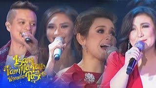 The Voice coaches sing Isang Pamilya Tayo Ngayong Pasko [upl. by Neveda]