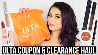 Ulta Makeup Haul 2019  20 off COUPON amp CLEARANCE [upl. by Nhguahs]