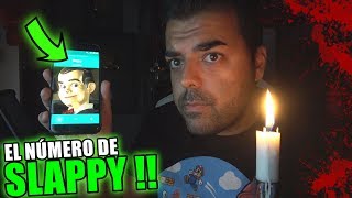 SLAPPY de PESADILLAS ME RESPONDE A LAS 3 AM  goosebumps Número de la Dark Web [upl. by Alpers]