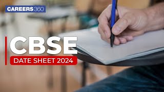 CBSE Class 10th 12th Date Sheet 2024 [upl. by Otreblasiul]