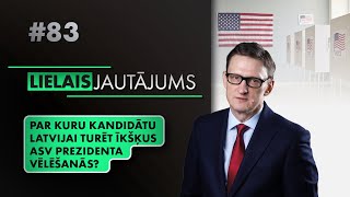 Jurģis Liepnieks par ASV prezidenta amata kandidātiem [upl. by Clough471]