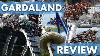 Review GARDALAND  Größter Freizeitpark in Italien  Parkvorstellung [upl. by Narahs]