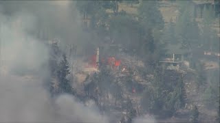 Four wildfires along Colorados Front Range [upl. by Novihc251]