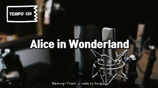 Alice in Wonderland Jazz Standard  Backing Track [upl. by Atronna]