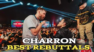 CHARRON VS SMUGGLAZ FLIPTOP HISTORY REBUTTALS  BABY GIANT NAPURUHAN [upl. by Atnuahsal]