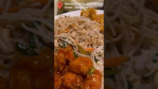 Chinese buffet at Mainland China Bangalore [upl. by Lezlie787]