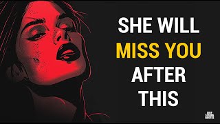 How to Make ANY Woman Miss You BADLY  Top Secrets Every Man Should Know [upl. by Allenaj]