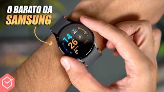 NOVO GALAXY WATCH FE  O SMARTWATCH BARATO da SAMSUNG minha 🔥 OPINIÃO SINCERA [upl. by Jonme]