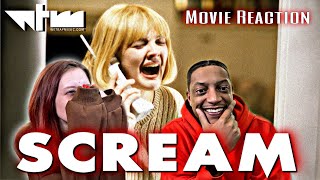 SCREAM 1996 MOVIE REACTION  GHOSTFACE IS SCARY [upl. by Retsek]