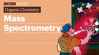 Mass Spectrometry Analyzing Compound Structure amp Mass Full Lesson  Chemistry  Sketchy MCAT [upl. by Semela]