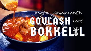 De beste GOULASH met gerookte paprika en wild zwijn [upl. by Melak73]