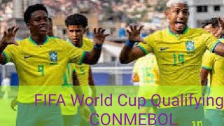 FIFA World Cup Qualifying  CONMEBOL Table 202325 [upl. by Alyel]